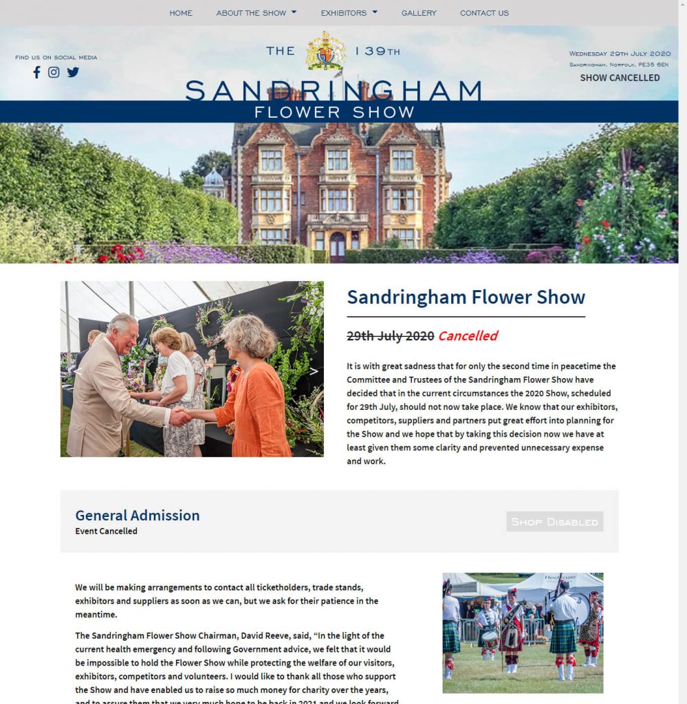 Sandringham Flower Show Sandringham Flower Show