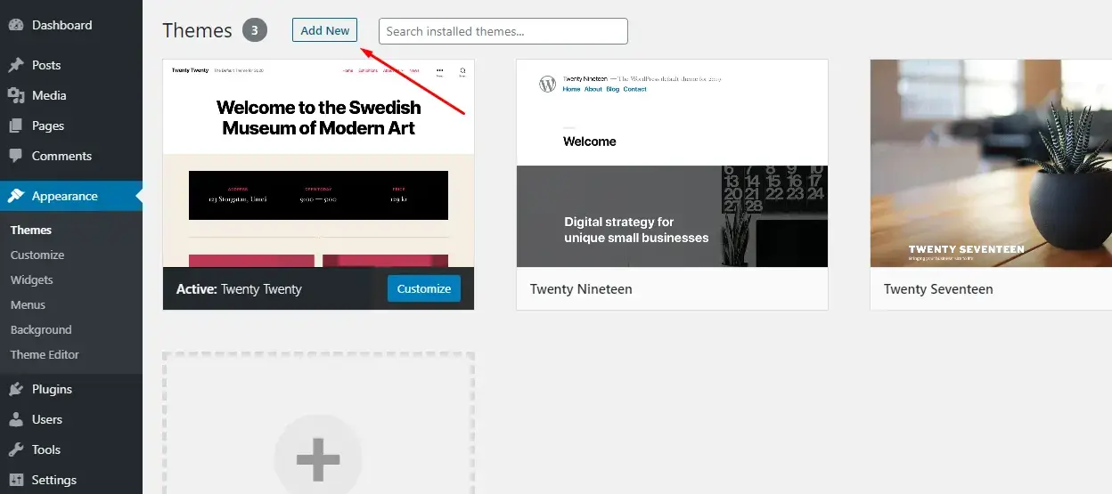 How to Download and Activate WordPress Starter Themes