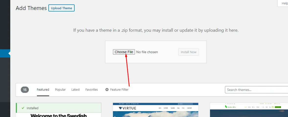 How to Download and Activate WordPress Starter Themes