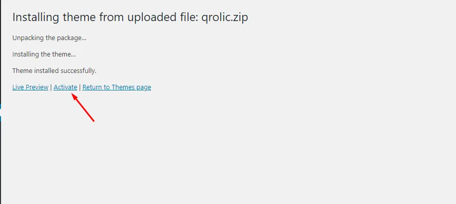 How to Download and Activate WordPress Starter Themes