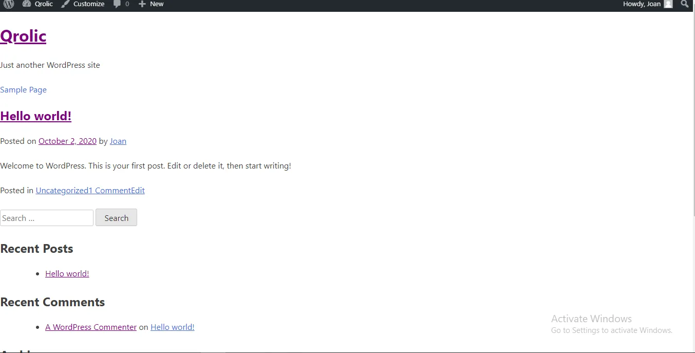 How to Download and Activate WordPress Starter Themes