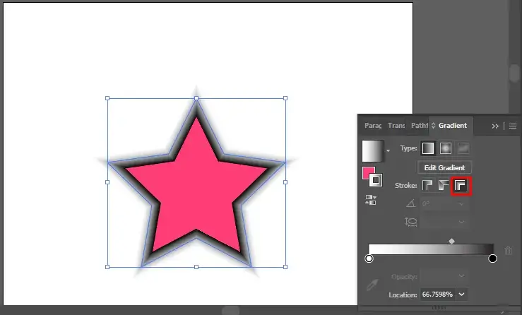 Create Shadow effect in EPS file