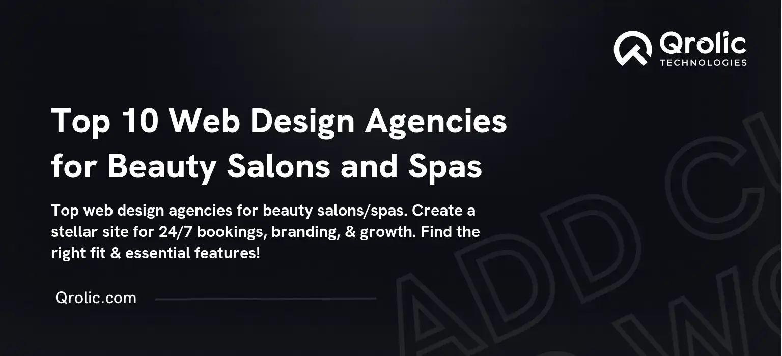 Top 10 Web Design Agencies for Beauty Salons and Spas