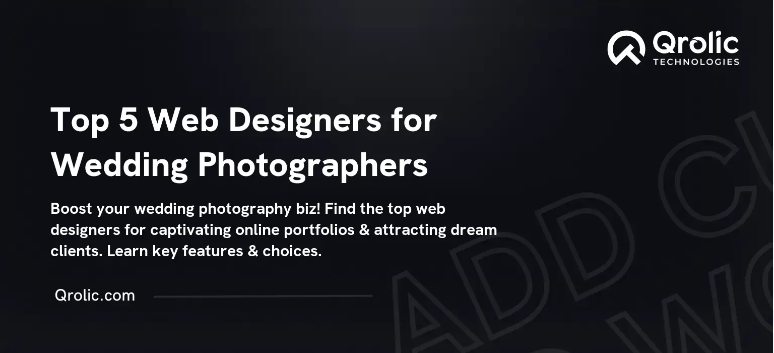 Top 5 Web Designers for Wedding Photographers Top-5-Web-Designers-for-Wedding-Photographers-Featured-Image