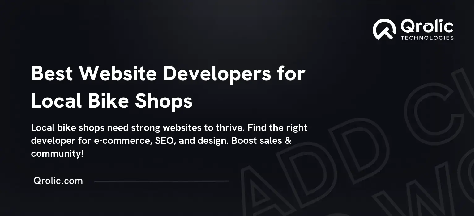 Best Website Developers for Local Bike Shops