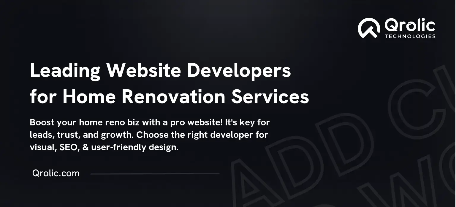 Leading Website Developers for Home Renovation Services