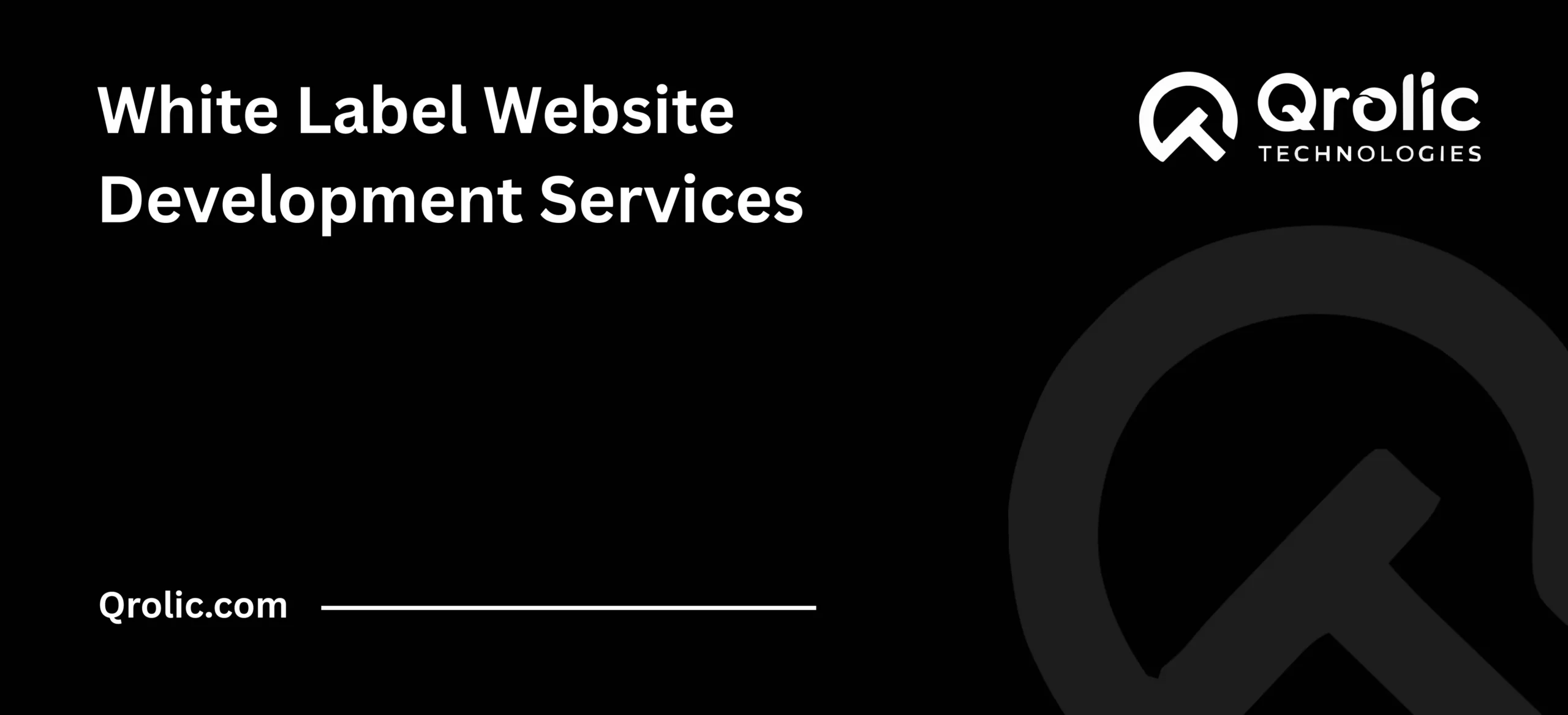 White Label Website Design and Development Services whitelabel website