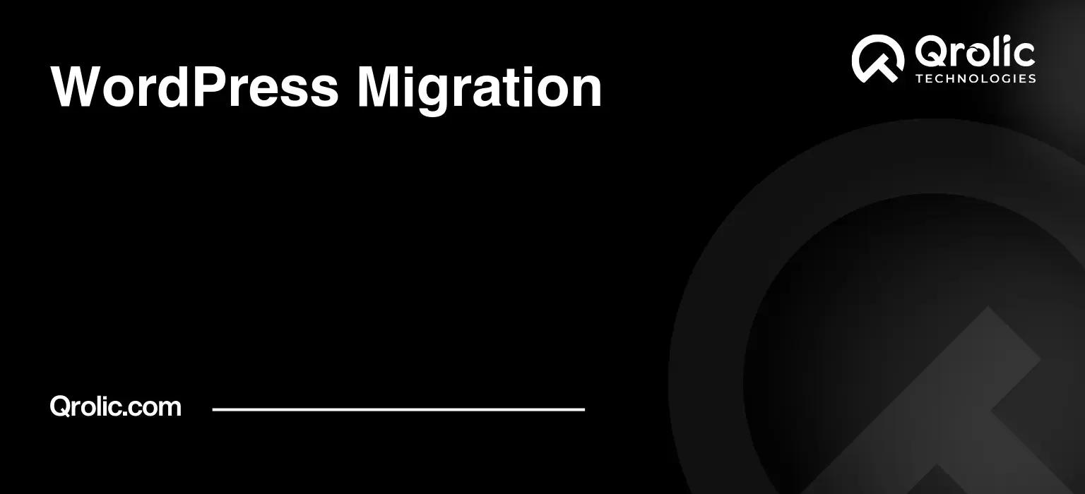 WordPress Migration WordPress Migration