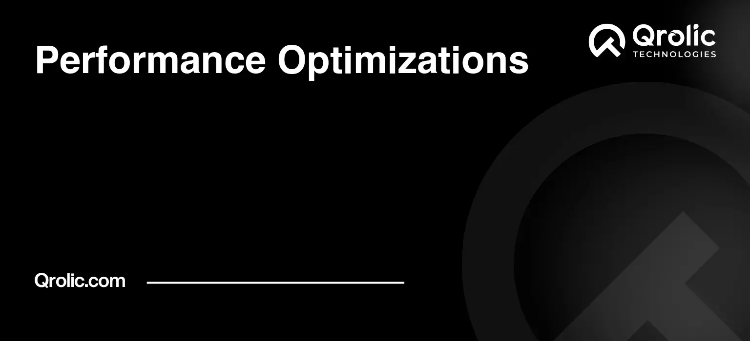 Performance Optimizations Performance-Optimizations-Featured-Image