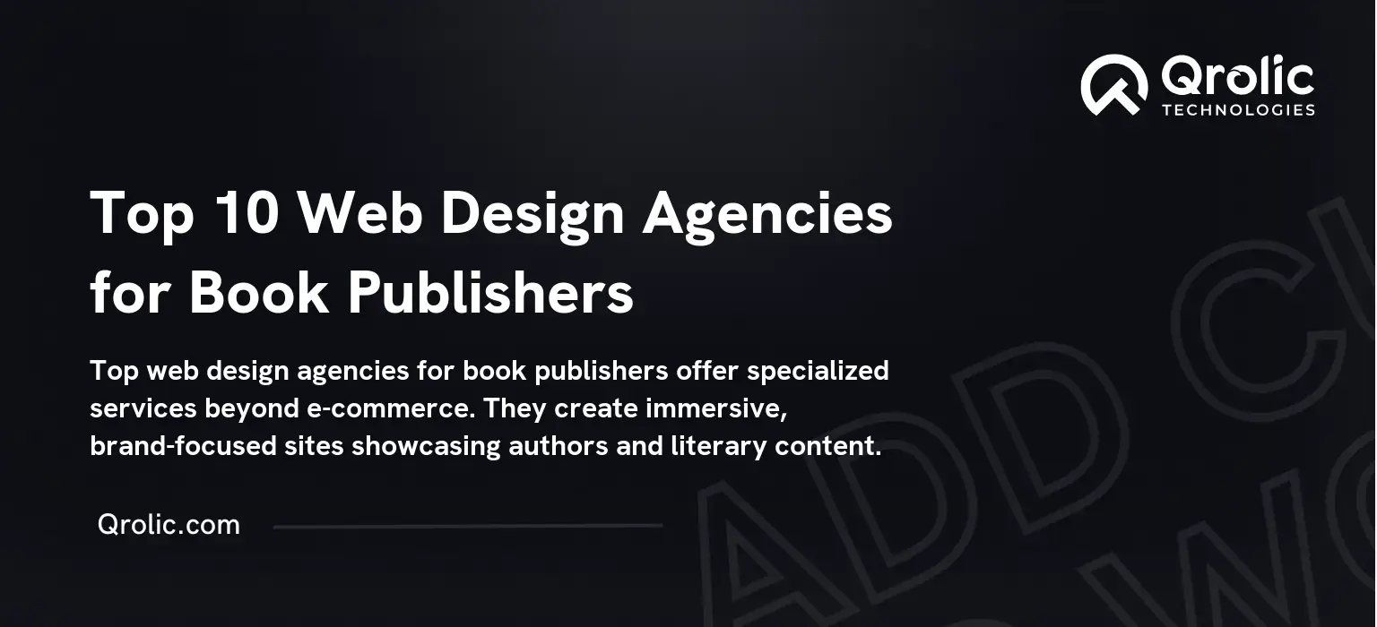Top 10 Web Design Agencies for Book Publishers