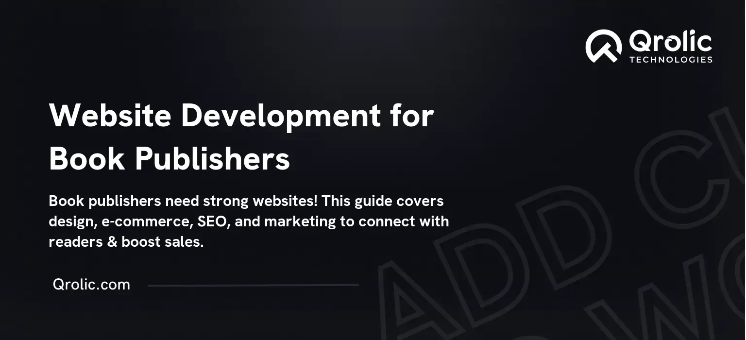 Website Development for Book Publishers