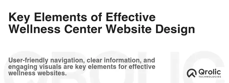 Key Elements of Effective Wellness Center Website Design