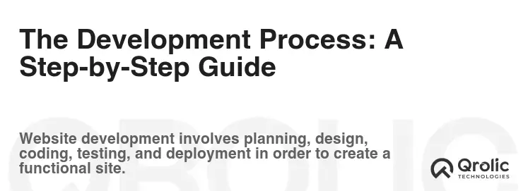 The Development Process: A Step-by-Step Guide