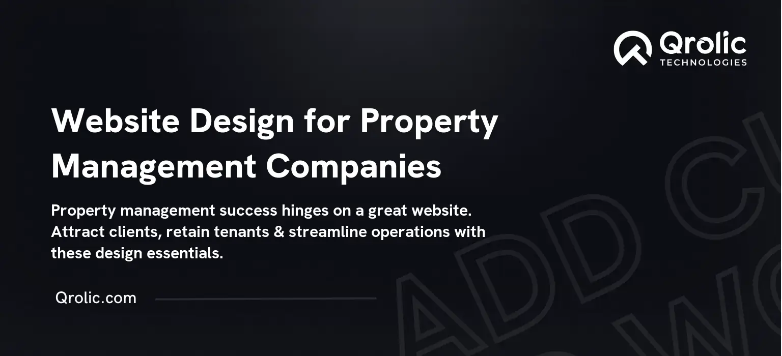 Website Design for Property Management Companies