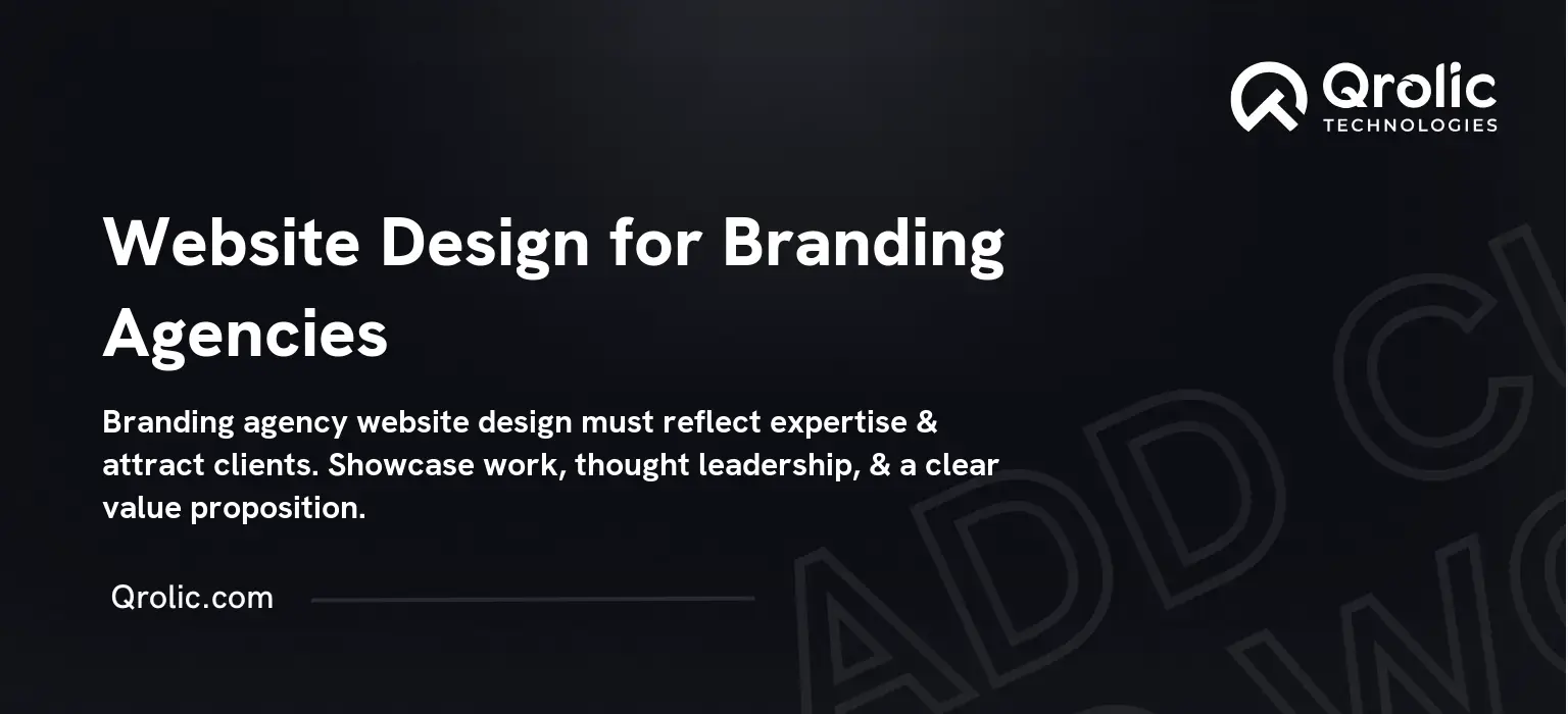 Website Design for Branding Agencies