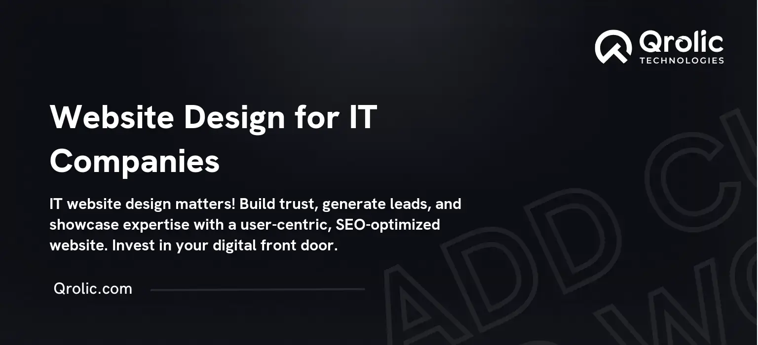 Website Design for IT Companies Website Design for IT Companies