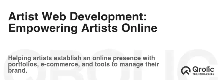 Artist Web Development: Empowering Artists Online Artist Web Development: Empowering Artists Online