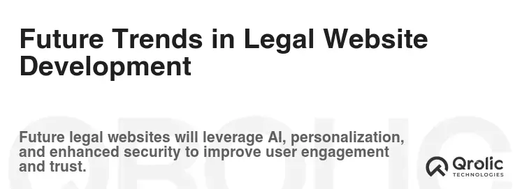 Future Trends in Legal Website Development