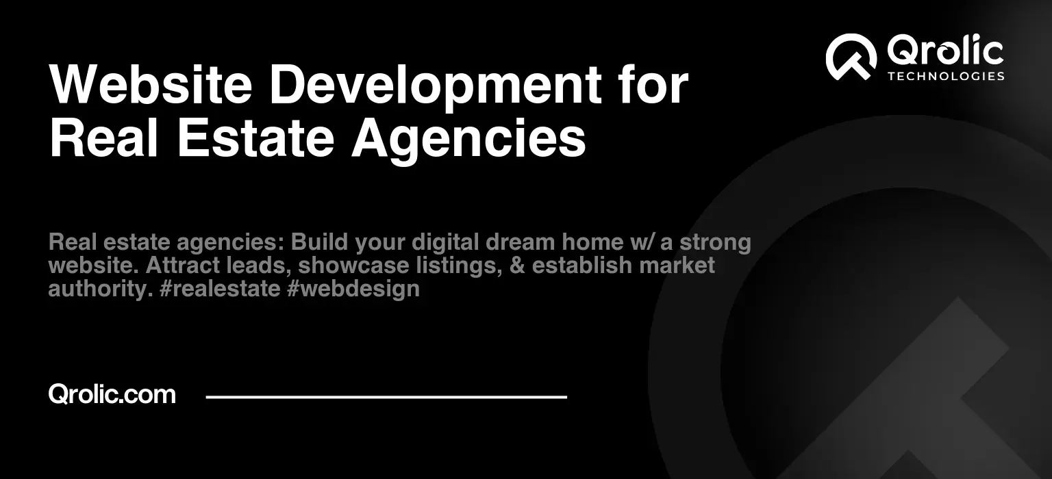 Website Development for Real Estate Agencies