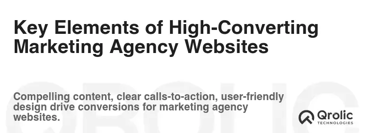 Key Elements of High-Converting Marketing Agency Websites