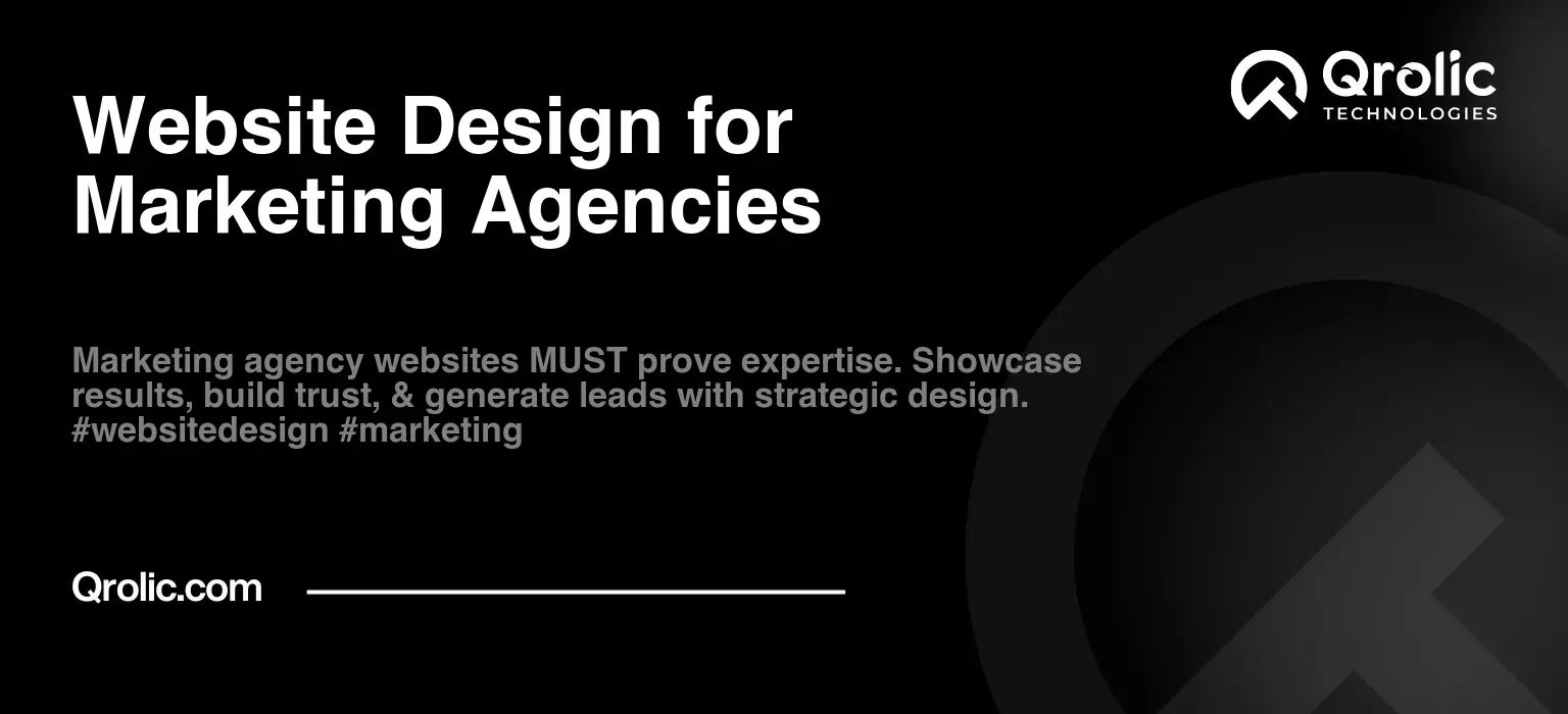 Website Design for Marketing Agencies