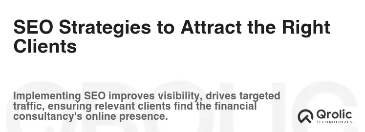 SEO Strategies to Attract the Right Clients