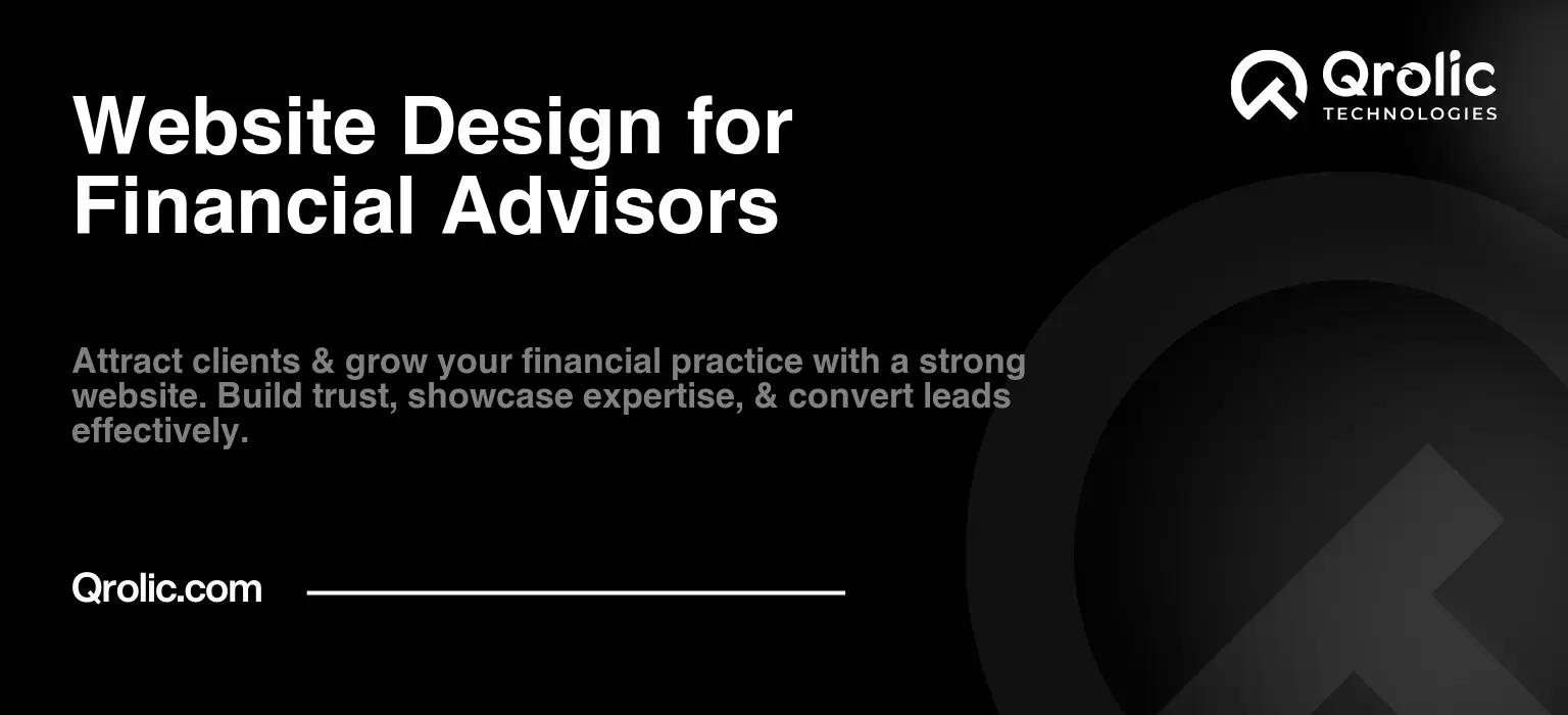 Website Design for Financial Advisors Website Design for Financial Advisors