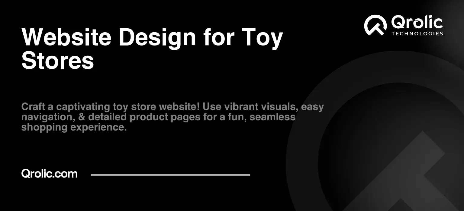 Website Design for Toy Stores Website Design for Toy Stores