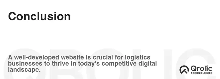 Conclusion Conclusion