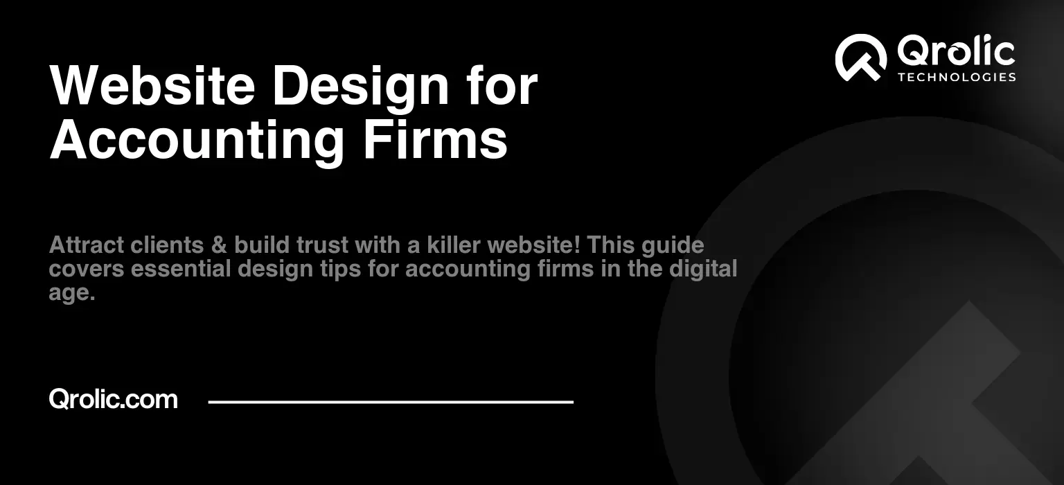 Website Design for Accounting Firms Website Design for Accounting Firms