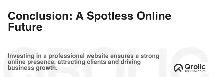 Conclusion: A Spotless Online Future Conclusion: A Spotless Online Future