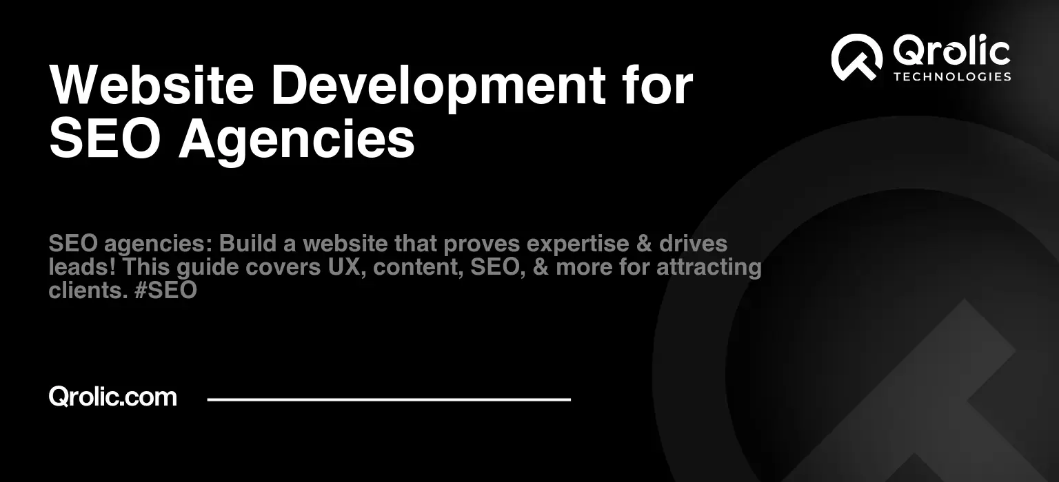 Website Development for SEO Agencies
