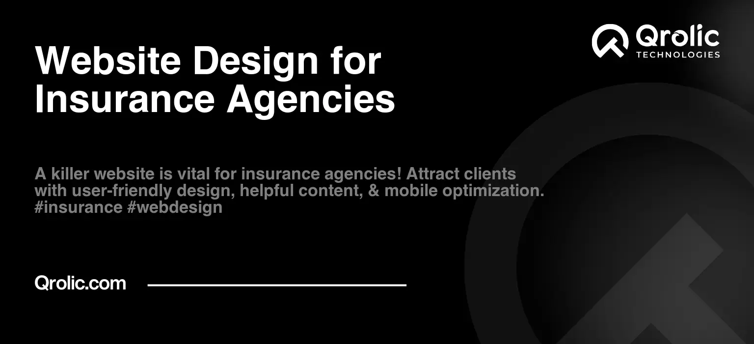 Website Design for Insurance Agencies Website Design for Insurance Agencies