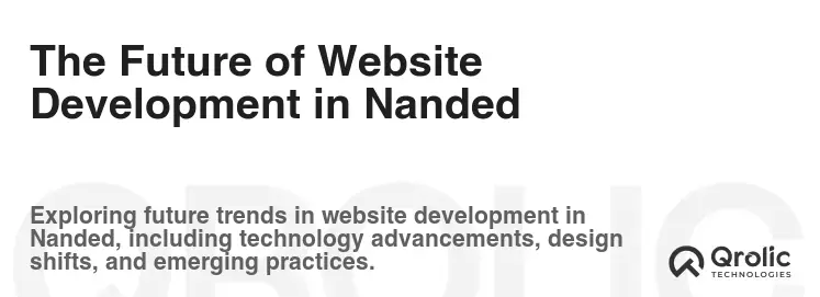 The Future of Website Development in Nanded