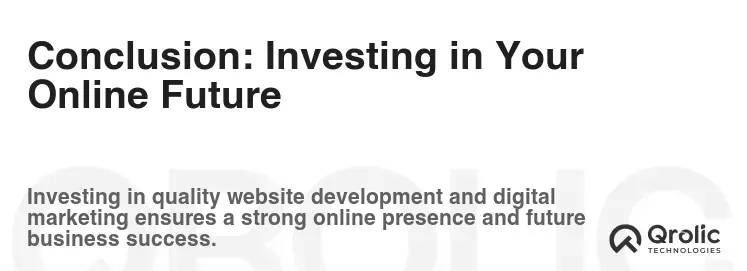 Conclusion: Investing in Your Online Future