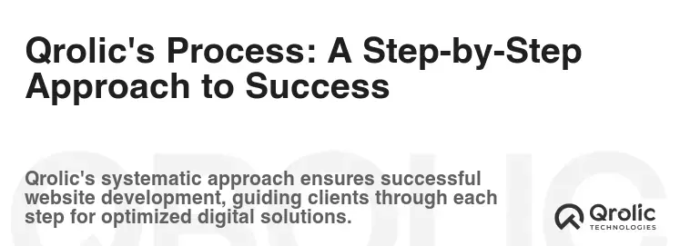 Qrolic's Process: A Step-by-Step Approach to Success