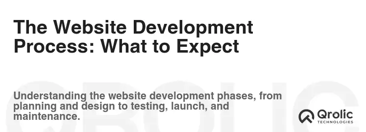 The Website Development Process: What to Expect