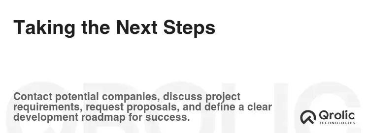 Taking the Next Steps Taking the Next Steps