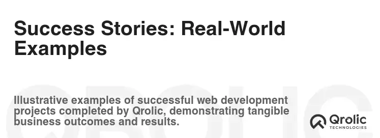 Success Stories: Real-World Examples