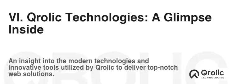 VI. Qrolic Technologies: A Glimpse Inside