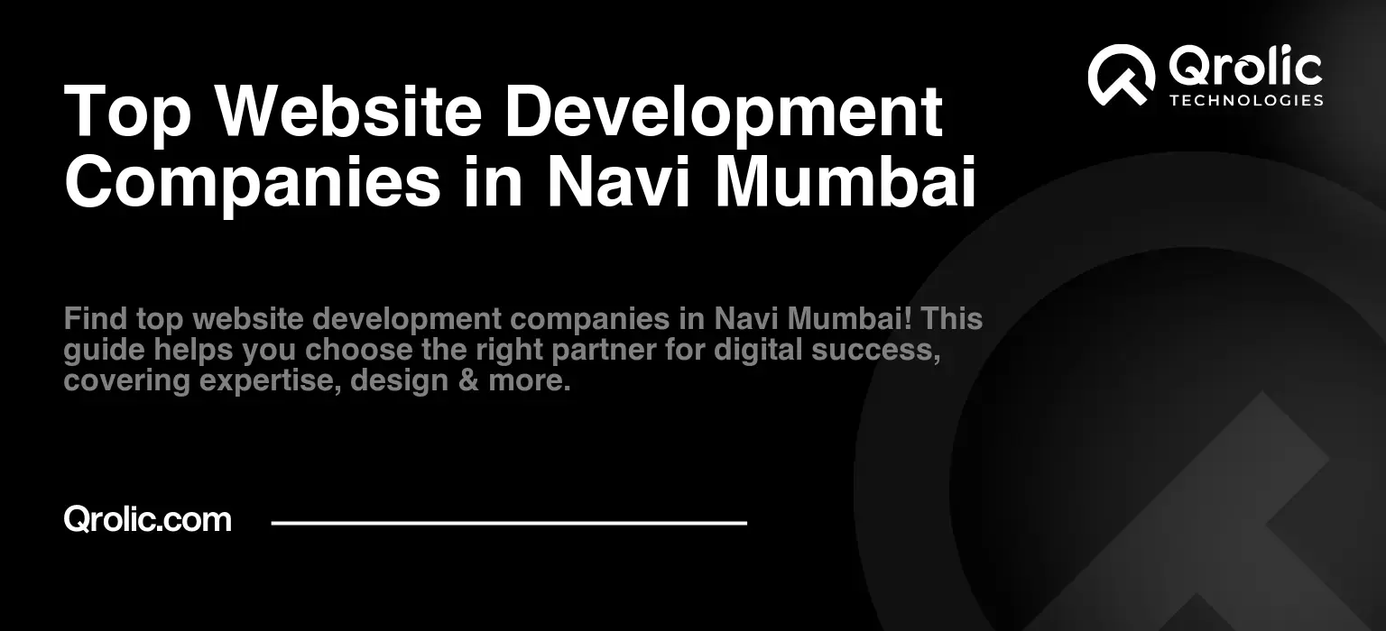 Top Website Development Companies in Navi Mumbai