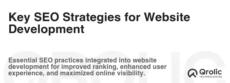 Key SEO Strategies for Website Development Key SEO Strategies for Website Development