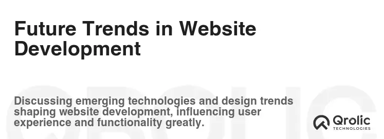 Future Trends in Website Development
