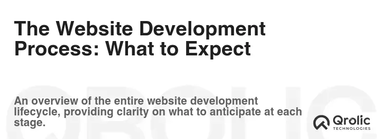 The Website Development Process: What to Expect