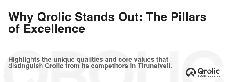 Why Qrolic Stands Out: The Pillars of Excellence