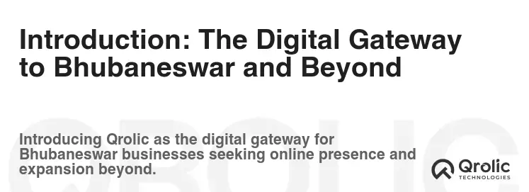 Introduction: The Digital Gateway to Bhubaneswar and Beyond