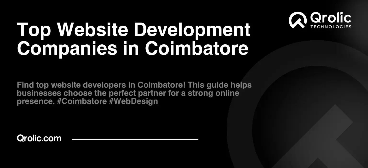 Top Website Development Companies in Coimbatore Top-Website-Development-Companies-in-Coimbatore-Featured-Image
