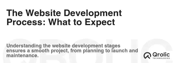 The Website Development Process: What to Expect