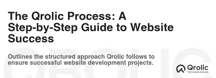 The Qrolic Process: A Step-by-Step Guide to Website Success