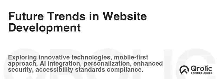 Future Trends in Website Development